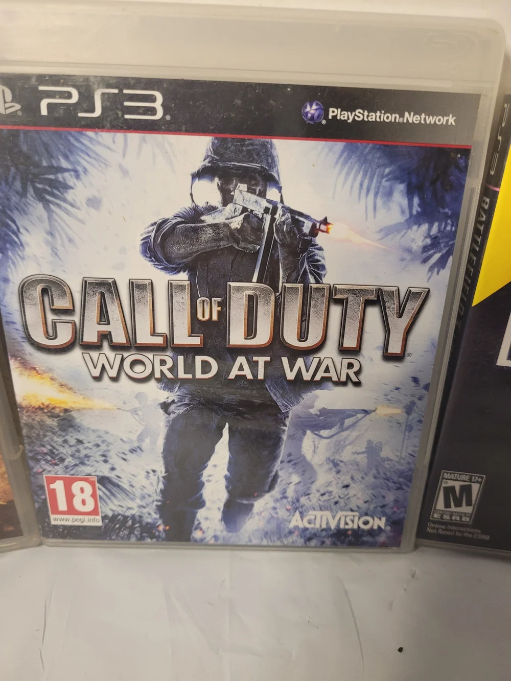 PS3 Lot Of 3 Games 2 Call Of Duty 1 Battlefield 3 (Z)